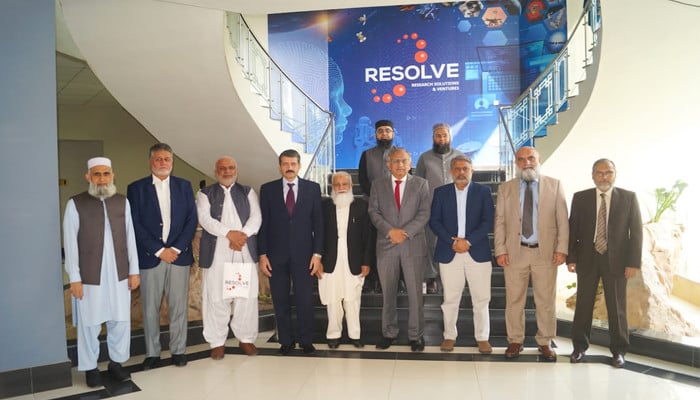 A still image of attendees at inauguration ceremony of the RESOLVE R&D Lab on November 18, 2024. — Supplied