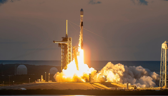 An undated image of SpaceX TD7 Mission. — SpaceX