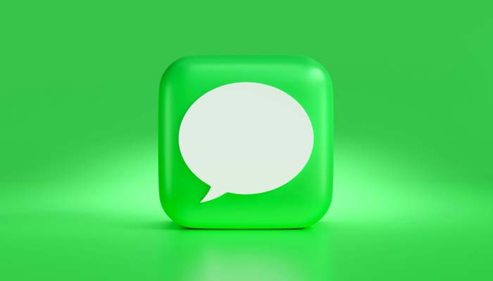 An undated image of Messages app. — Unsplash