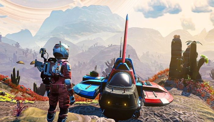 An in-game image of No Mans sky game. — Nintendo