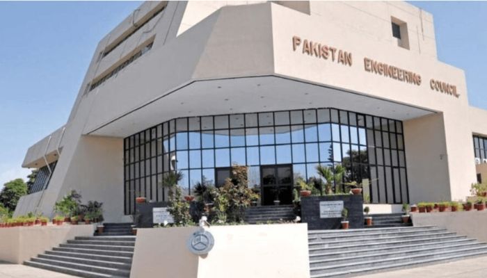 An undated image of Pakistan Engineering Council. — PEC
