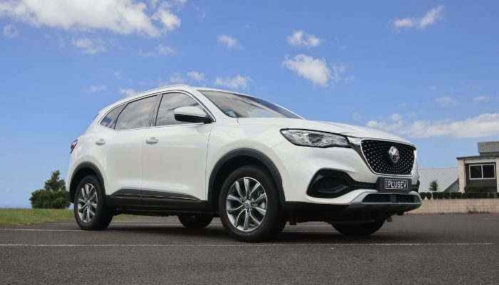 An undated image of MG HS Plus EV Excite. — MG Motors