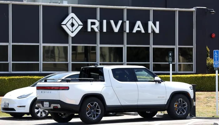 An undated image of a Rivian SUV. — iStock