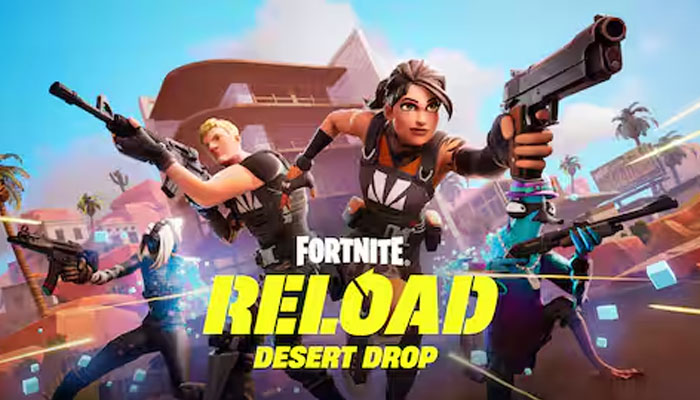 An undated image of Fortnite Reload Desert Drop. — Epic Games