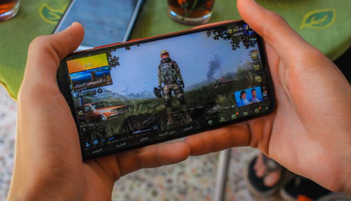 An undated image of a person playing PUBG Mobile game. — Canva