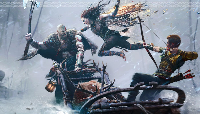 An undated image of God of War. — PlayStation