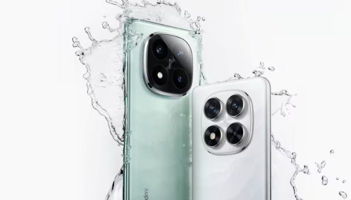 An undate image of Redmi Note 14 series. — Xiaomi