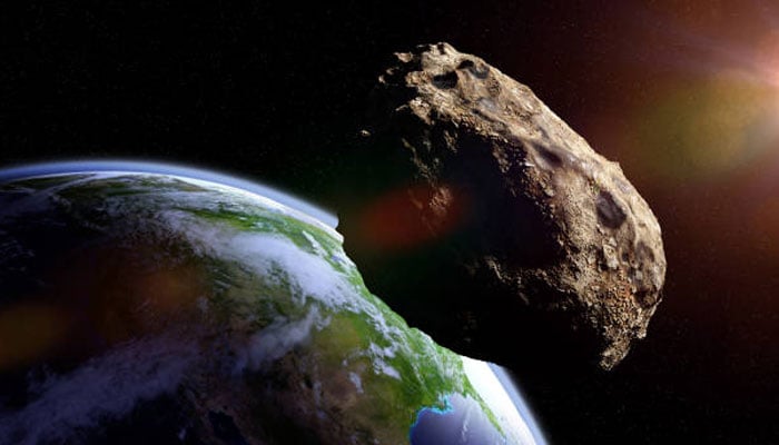 An undated image of an asteroid coming near Earth. — Pexels