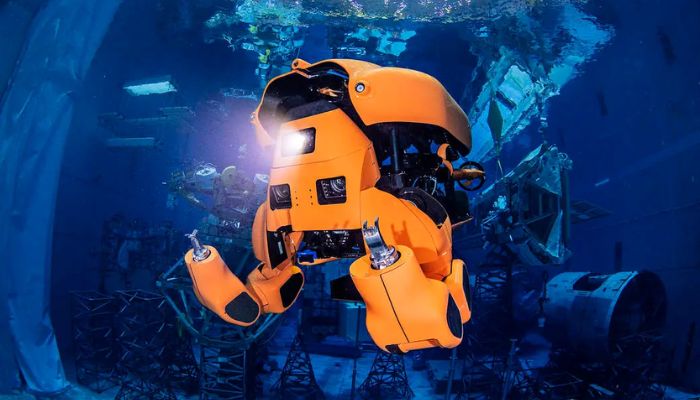An undated image of NASAs space robotics Deep-Sea work. — NASA