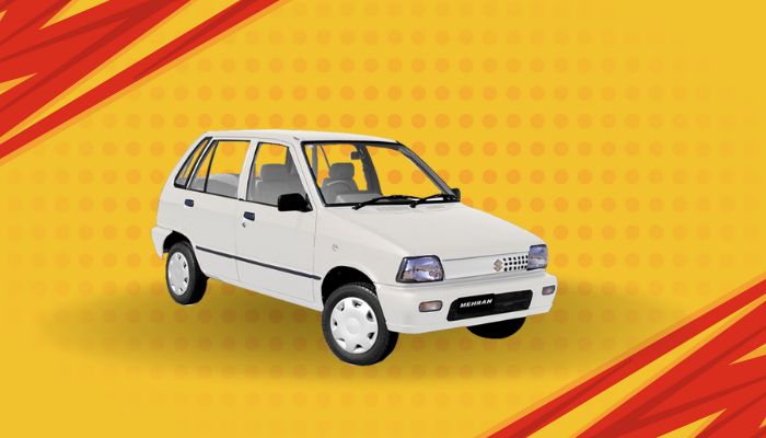 An undated image of Suzuki Mehran. — Suzuki