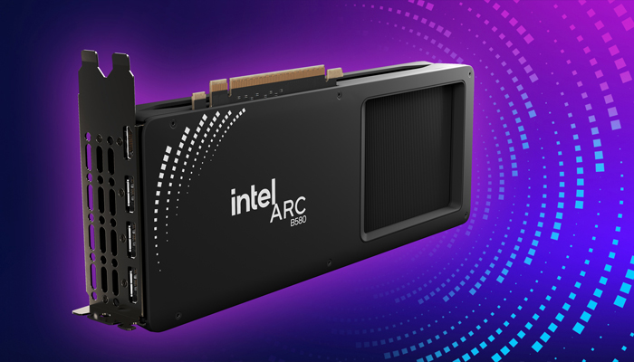 An undated image of Intel Arc B580. — Intel