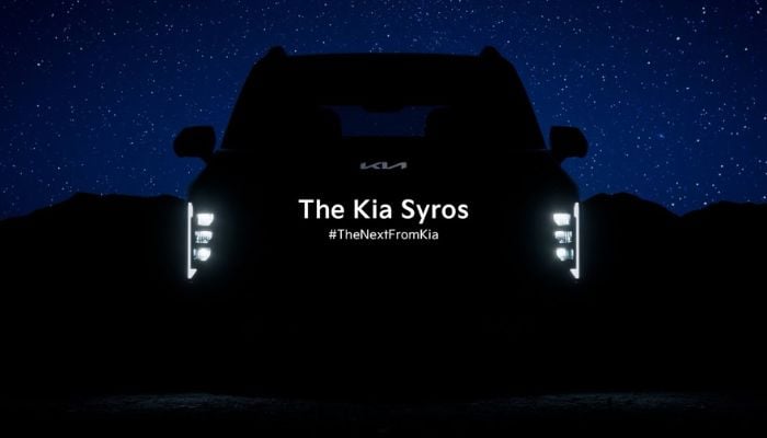 An undated image of Kia Syros SUV. — Kia India