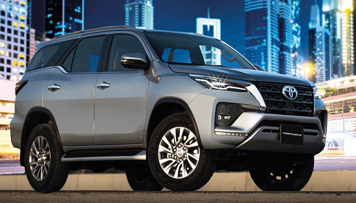 An undated image of Toyota Fortuner. — Toyota Central Motors