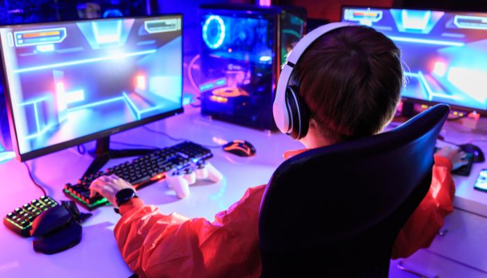 An undated image of a person playing video game. — Canva