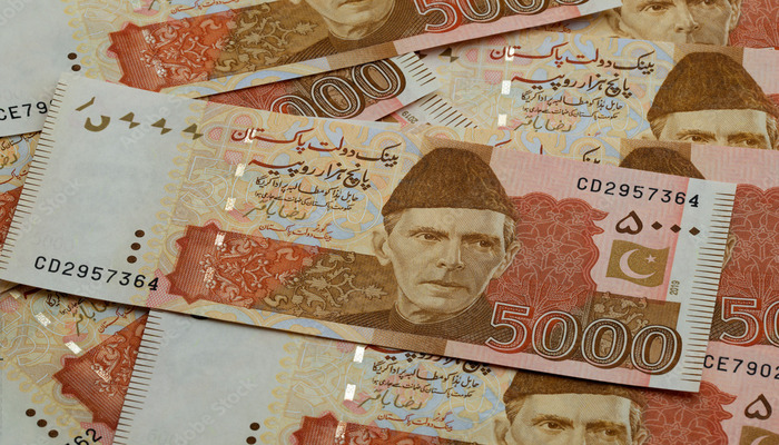 An undated image of Pakistani rupee. — Adobe Stock