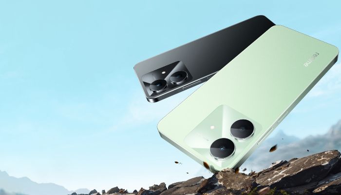 An undated image of Realme Note 60x. — Realme