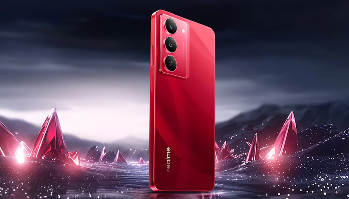 An undated image of Realme 14x 5G. — Realme