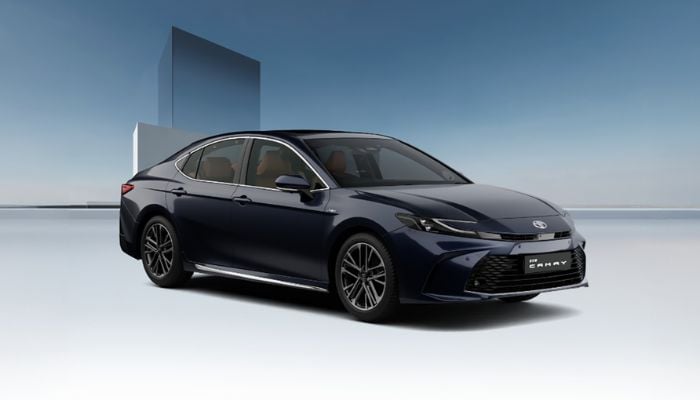 An undated image of Toyota Camry 2025. — Toyota India