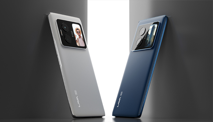 An undated image of Lava Blaze Duo 5G. — Lava