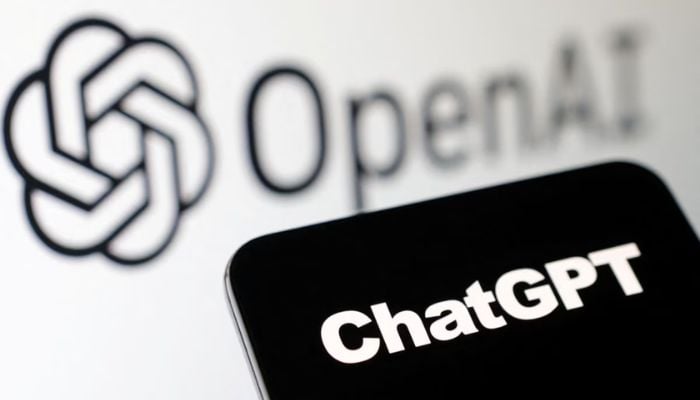 An undated image of ChatGPT typed on a phone screen with OpenAI logo in background. — Pexels