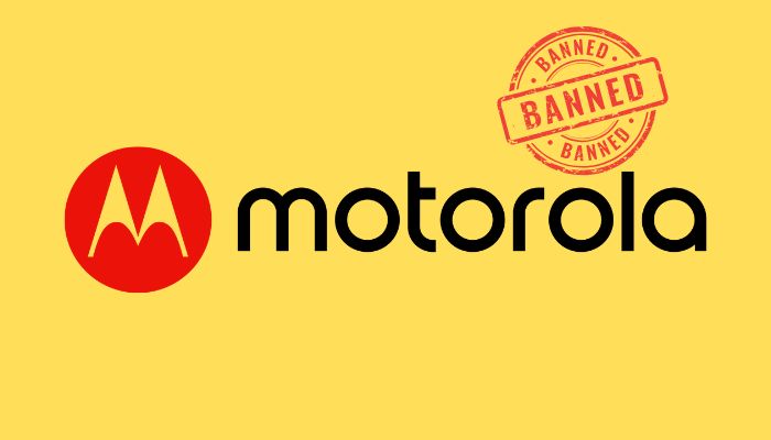 A representational image of the Motorola logo. — Motorola/Canva