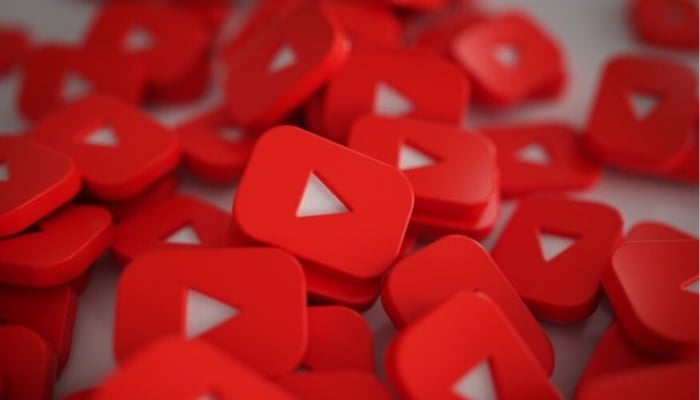 An undated image of several YouTube icon. — Freepik
