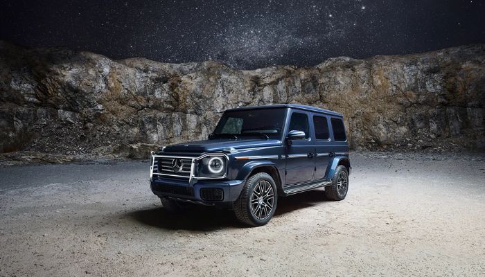 An undated image of Mercedes-Benz G-class SUV. — Mercedes-Benz USA