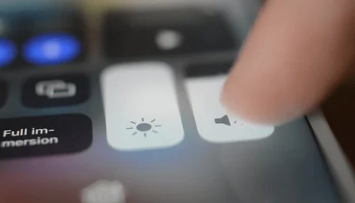 An undated image showing Volume limit on an iPhone. — ShutterStock