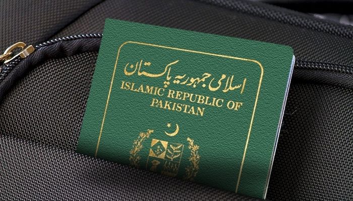 An undated image of a Pakistani passport. — Canva