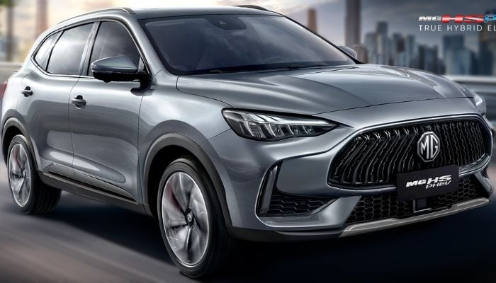 An undated image of MG HS PHEV. — MG Motors