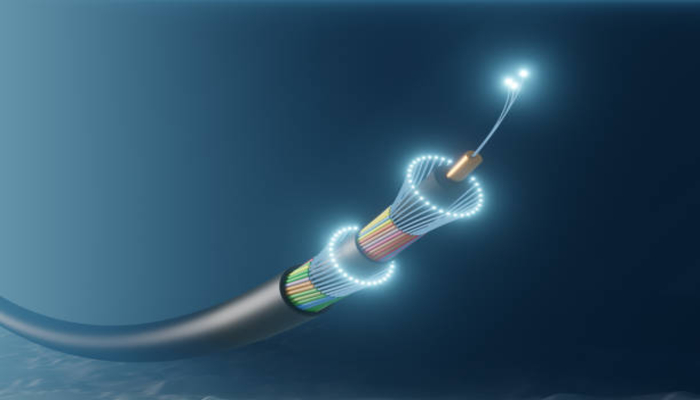 An undated image of an undersea internet cable. — iStock
