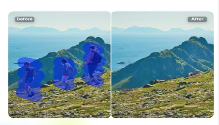 An undated image of AI Ease Object Remover tool. — AI Ease Object Remover
