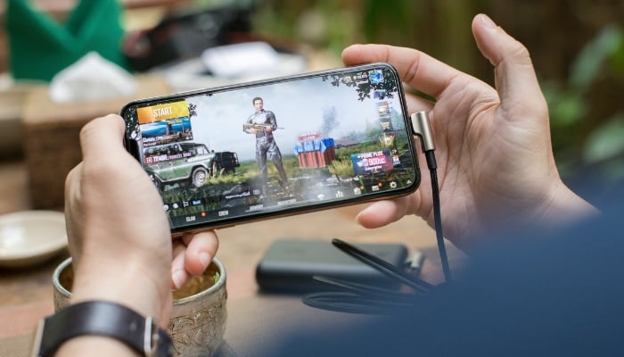 An undated image of a person playing BGMI. — Unsplash