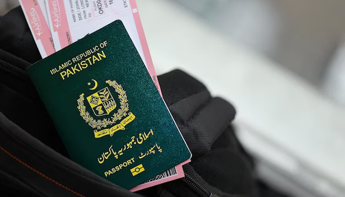 An undated image of a Pakistani passport. — Freepik