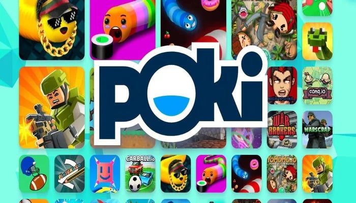 An undated image of Poki Games. — Poki