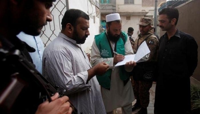 Pakistans first-ever digitised population census will be completed in 30 days in August 2022. — Reuters