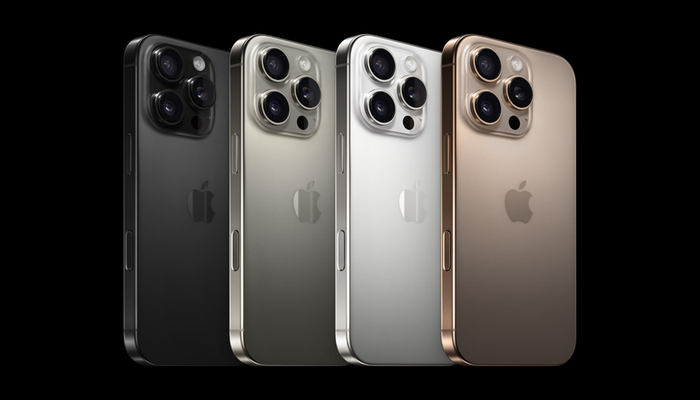 An undated image of iPhone 16 series. — Apple