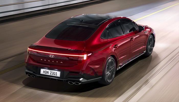 An undated image of Hyundai Sonata N Line. — Hyundai Pakistan