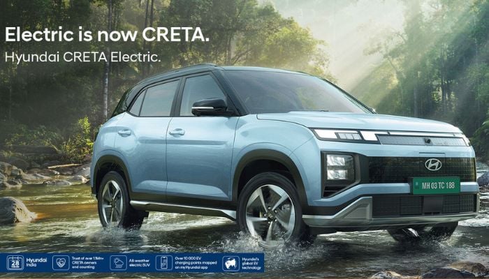 An undated image of Hyundai Creta EV. — Hyundai