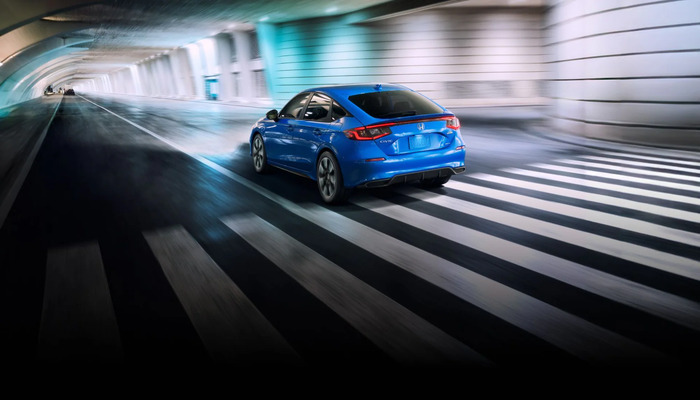 An undated image of Honda Civic Hatchback. — Honda