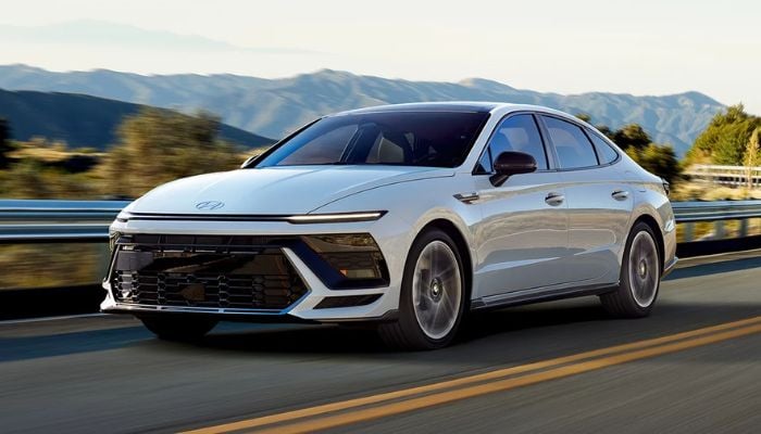 An undated image of Hyundai Sonata N Line. — Hyundai