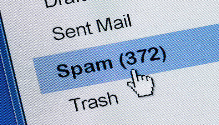 An undated image of Spam emails category. — iStock