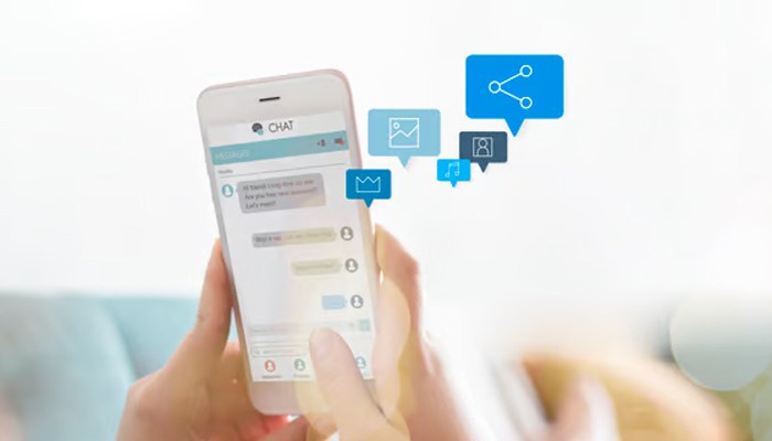 An undated image of RCS messaging. — Freepik
