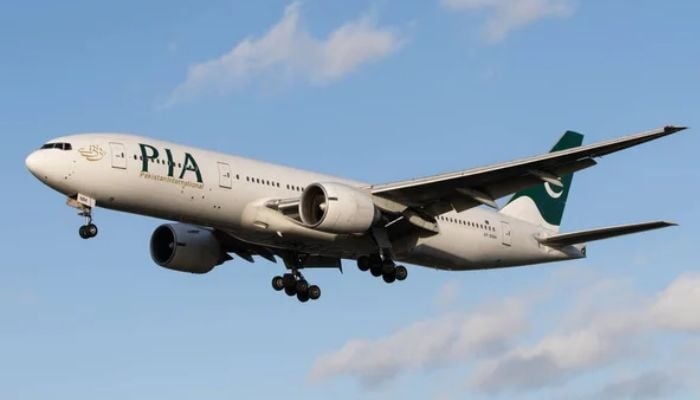 An undated image of a PIA aircraft. — Depositphotos