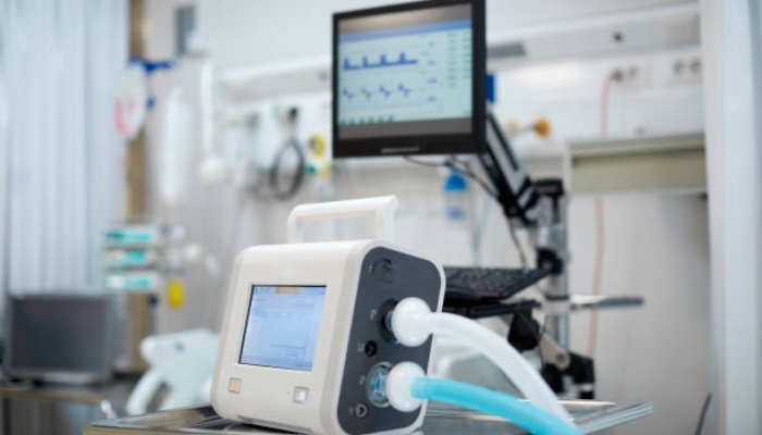 An undated image of a medical ventilator. — iStock