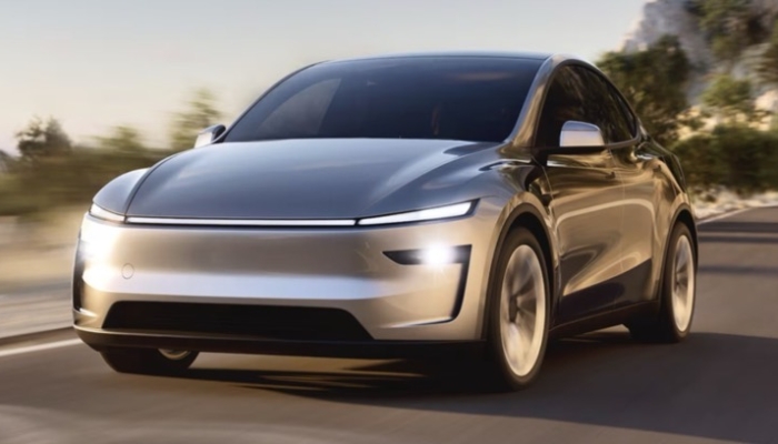 An undated image of Tesla Y model. — Tesla