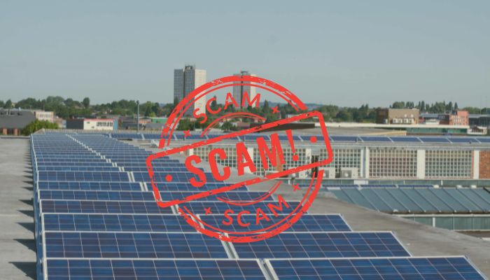 An undated image of solar panels. — Canva
