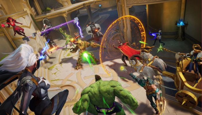 An in-game image of Marvel Rivals characters. — Marvel Rivals
