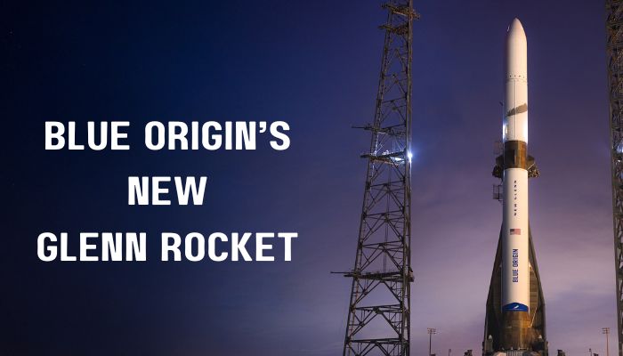 An undated image of Blue Origin’s New Glenn rocket. — Blue Origin