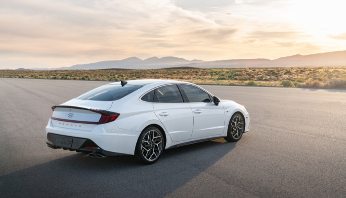 An undated image of Hyundai Sonata N Line. — Hyundai